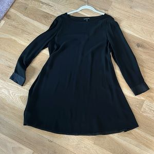 Eileen fisher silk trapeze style dress